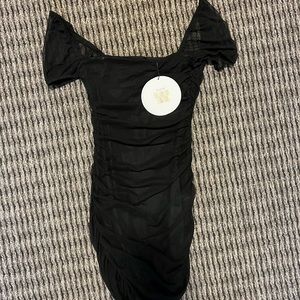 Princess Polly Black Mini Dress